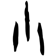 小, oracle bone form
